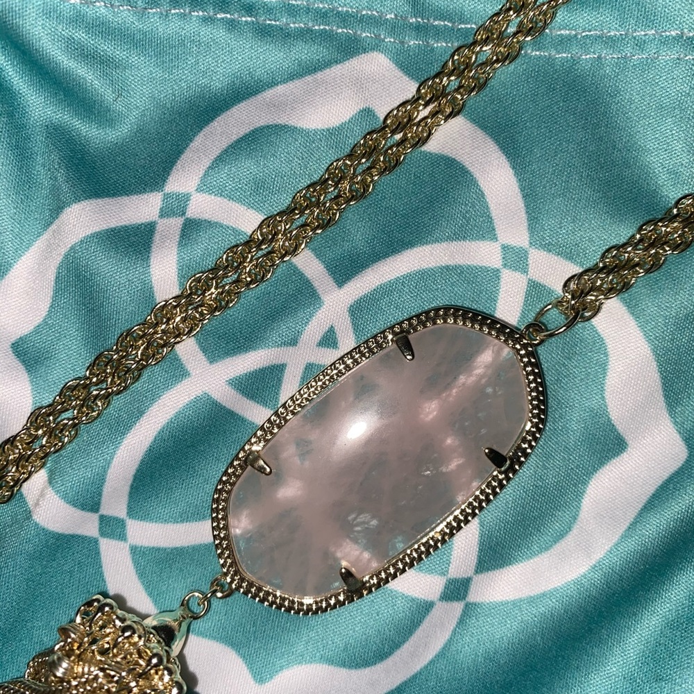Kendra Scott - Rayne Gold Long Pendant Necklace